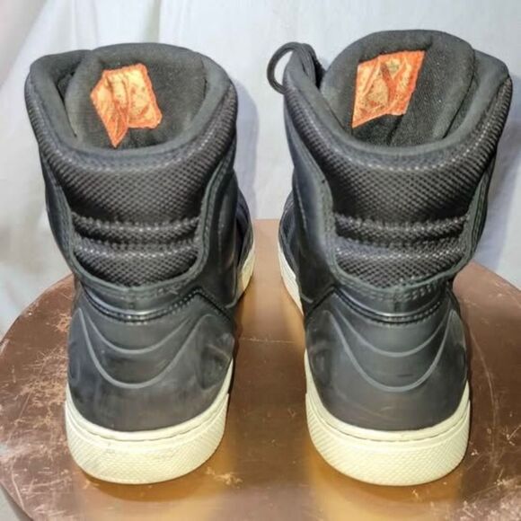 Harley-Davidson Men's Holtman 6-Inch Black Waterproof Motorcycle Boots Size 10.5 - Picture 5 of 6